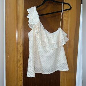 Banana Republic NWT one shoulder top